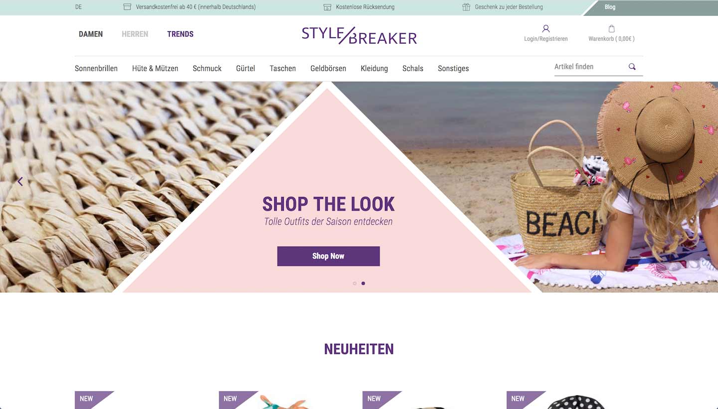 styleBREAKER Webshop
