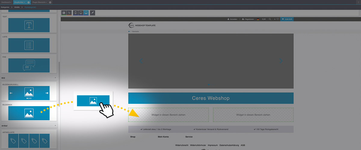 Shopbuilder Screenshot 1