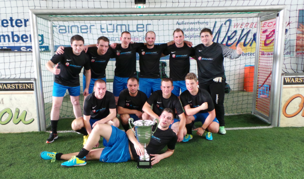 Mannschaftsfoto plentymarkets Fußball