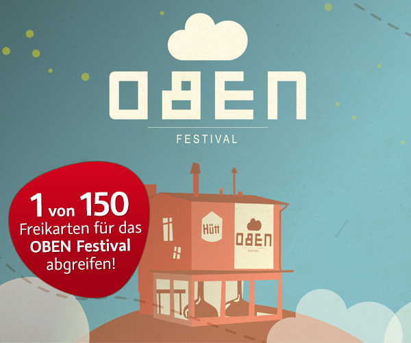 OBEN Festival Hauptsponsor plentymarkets