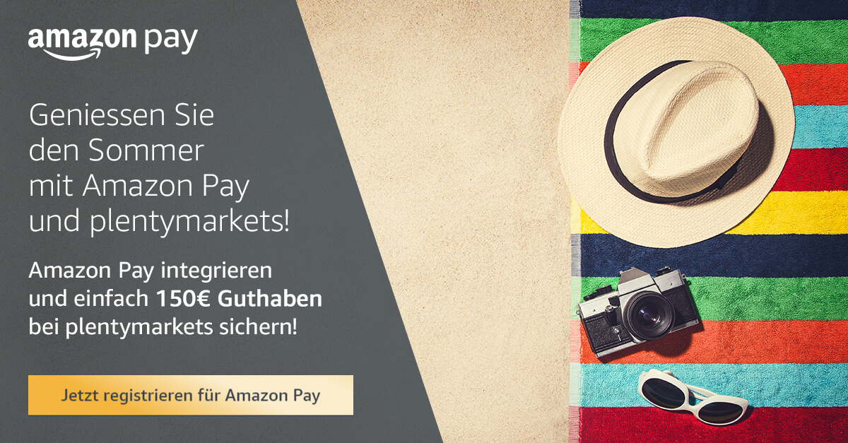 Amazon Pay plentymarkets Angebot