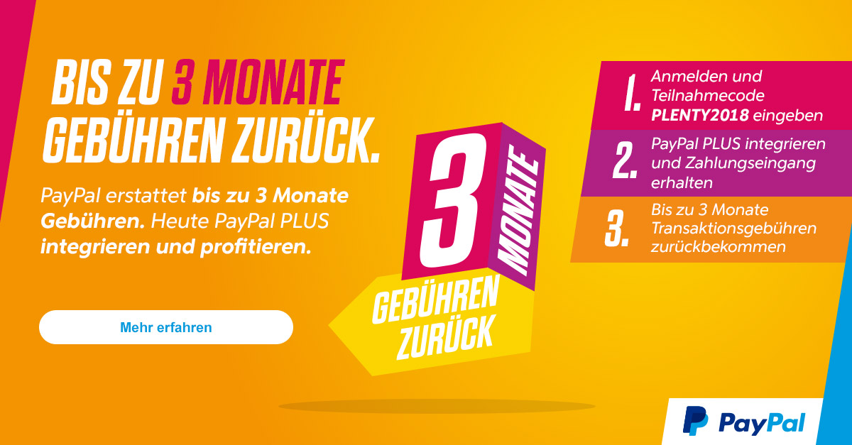 PayPal PLUS Kampagne