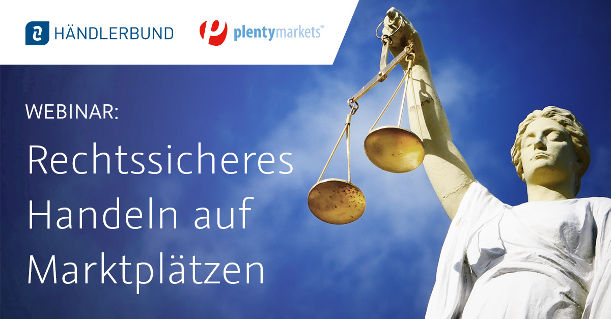 Händlerbund Webinar Rechtssicher handeln auf Marktplätzen