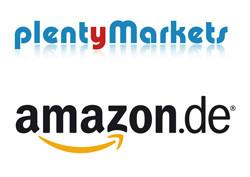 plentyMarkets & amazon.de Logo